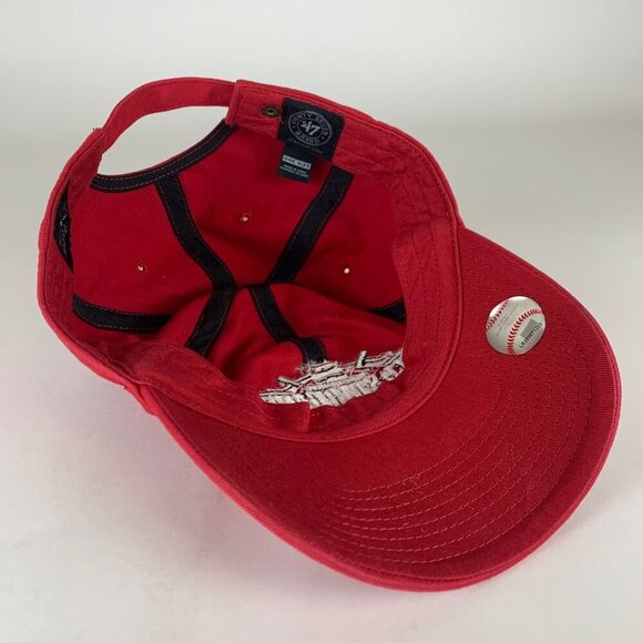 2015 MLB All Star Game Cincinnati Reds MLB 47 Brand Clean Up Strapback Hat New - Picture 4 of 6
